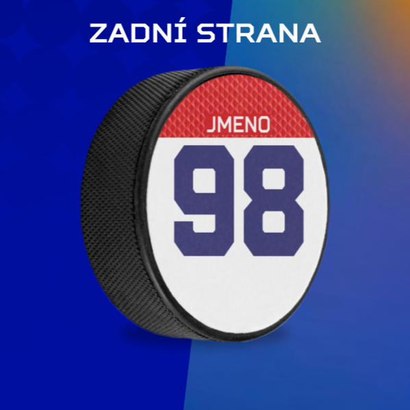 Jersey puck - Česko MS 2024/25 (AWAY)