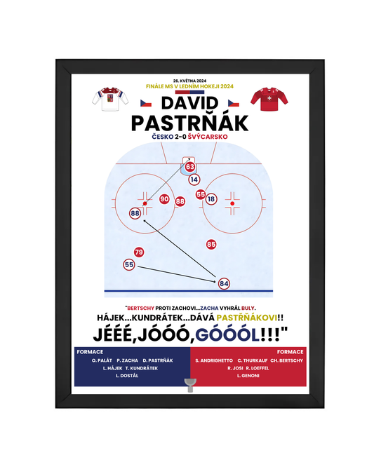 Gold moment - zlatý gól Davida Pastrňáka - A3