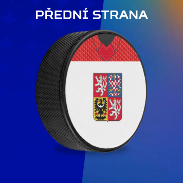 Jersey puck - Česko MS 2024/25  (AWAY)