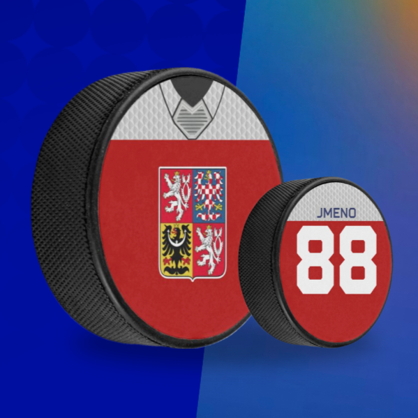 Jersey puck - Česko MS 2024/25  (HOME)