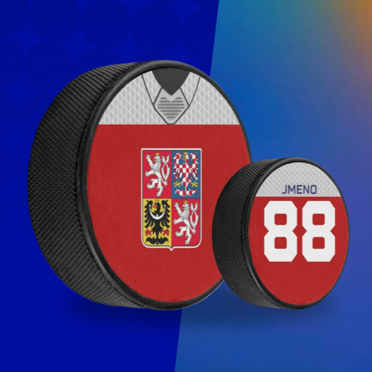 Jersey puck - Česko MS 2024/25  (HOME)