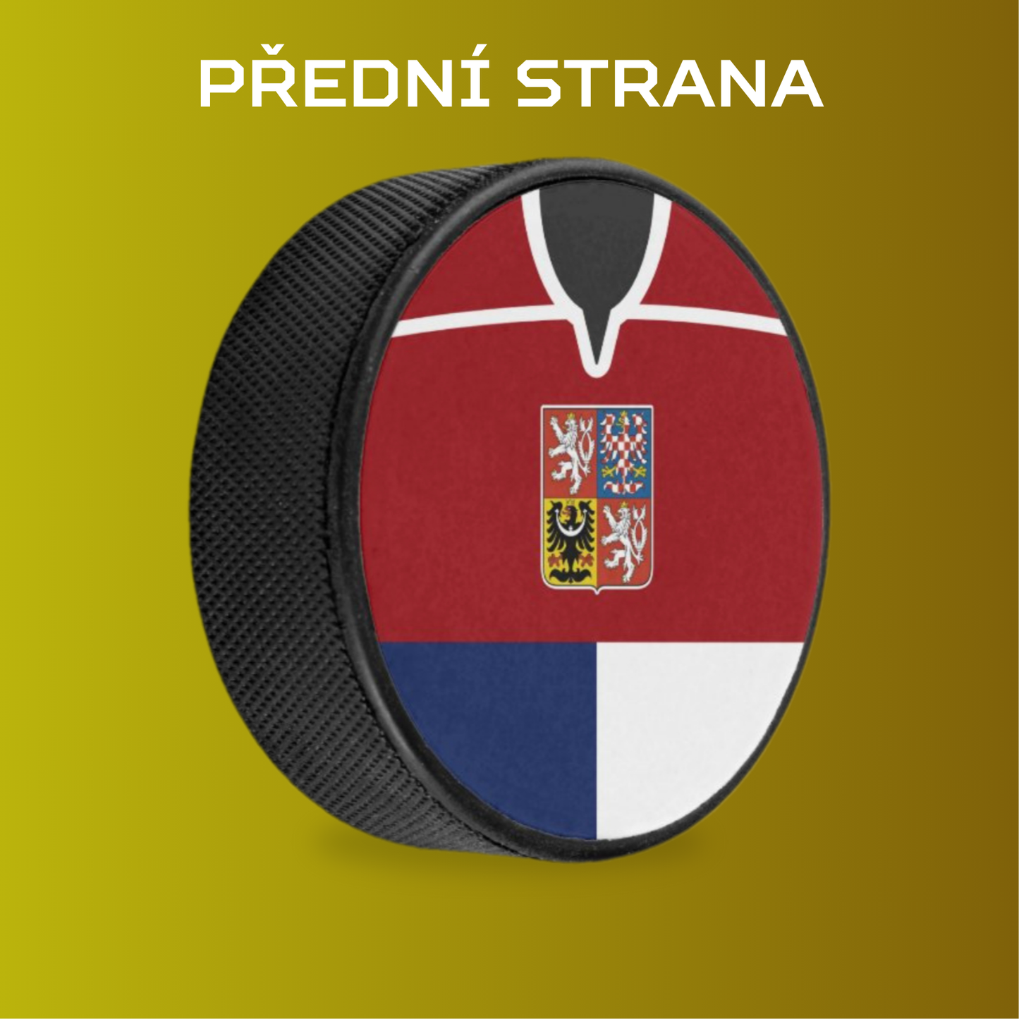 Jersey puck - Česko NAGANO 1998  (AWAY)