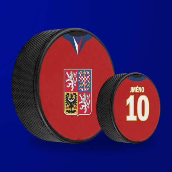 Jersey puck - Česko EHT 2024/25  (AWAY)