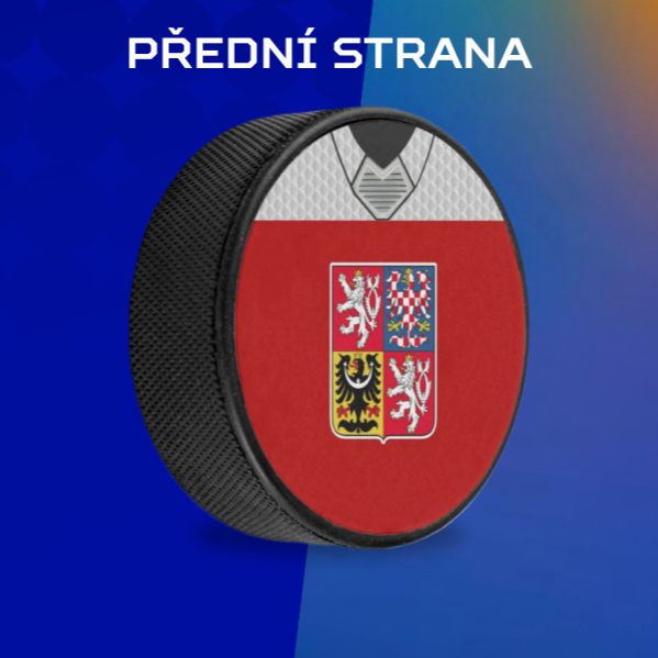 Jersey puck - Česko MS 2024/25  (HOME)
